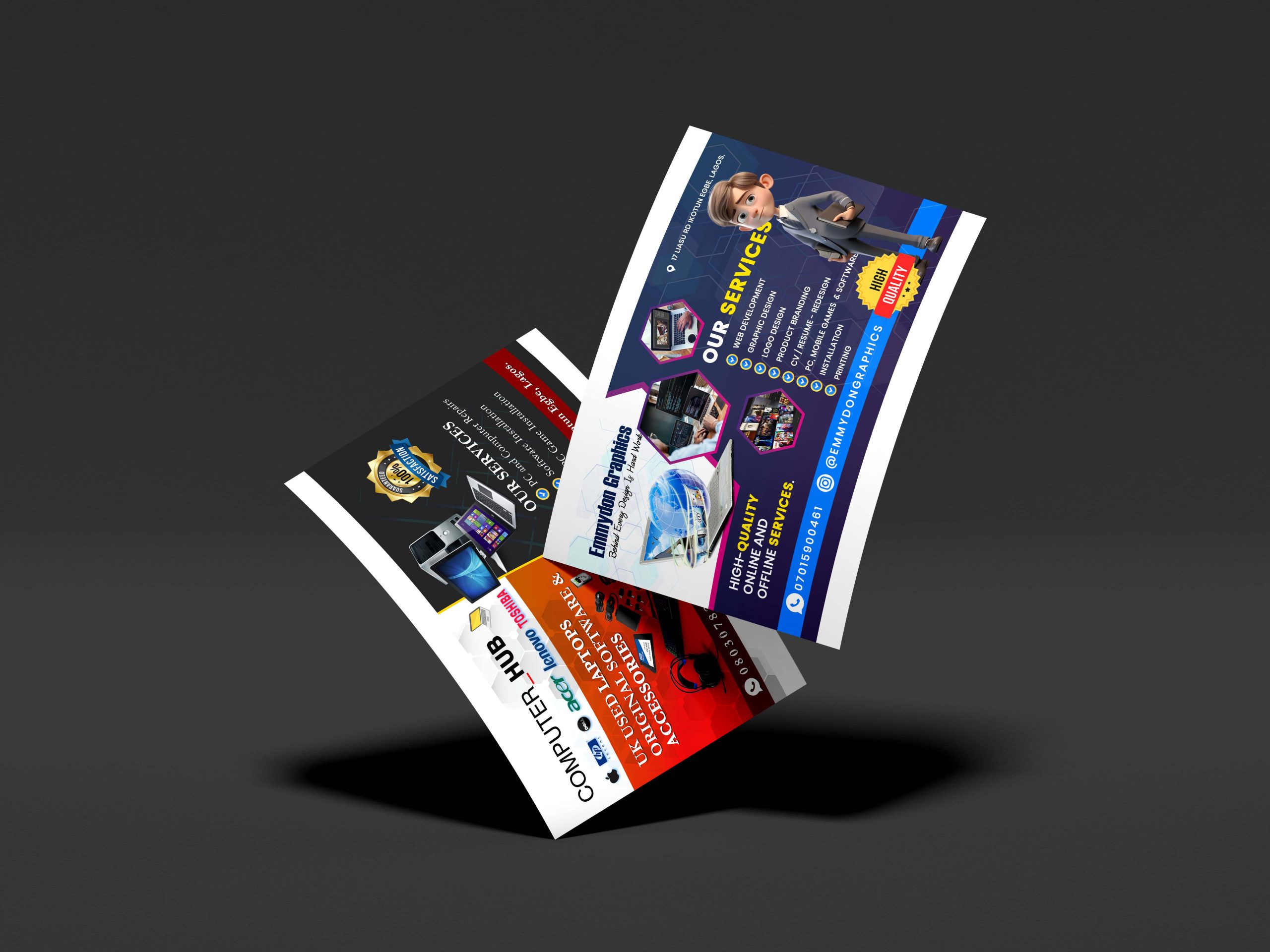 PersonalP_Flyer Mockup PSD